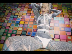 Sadomasochismus, Domination, Elektrisch, Grufti, Hd, Latex, Solo, Titten