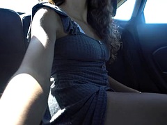 Chica, Mamada, Morena, Dominacion femenina, Sexo duro, Madres para coger, Pov, Público