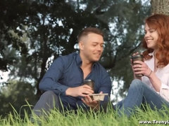 18 jaar, Kont, Lieveling, Grote kont, Stel, Russisch, Tiener, Tieten likken