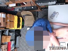 Hinterzimmer, Geschnappt, Hardcore, Polizei, Realität, Jungendliche (18+), Titten, Uniform