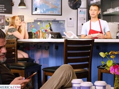 Большие сиськи, Блондинки, Семяизвержение, Сперма на лице, Волосатые, Секс без цензуры, Рыжие, Сестра