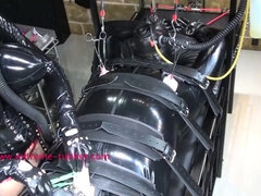 Bound Latex Desire Tightens Sensual BDSM Passionate Control
