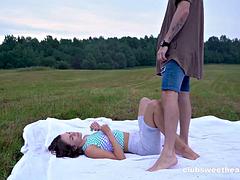 Nana, Sucer une bite, Hard, Hd, De plein air, Public, Adolescente