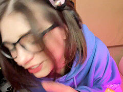 tranquil getting off and fellatio