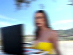 Bigtitted milf spitroasted in taboo trio