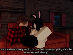 Defenseless Bunny-Girl: A Naughty Misadventure in Roblox RP