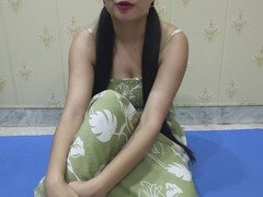 18, 素人, 大学生, 自家製, インド人, メイド, 義母, 驚き
