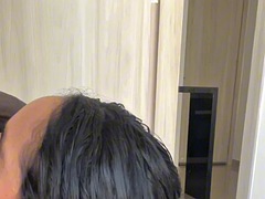 素人, デカチン, 黒人, フェラチオ, カップル, 黒人, 彼女