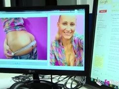 Blonde, Sucer une bite, Cocu, Queue, Hd, Époux mari, Espagnole, Épouse
