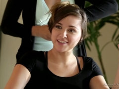 Cul, Gros cul, Marrant, Seins naturels, Chatte, Chevaucher, Adolescente, Nénés