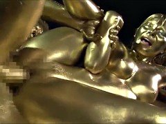 Asiatisch, Japanische massage, Titten