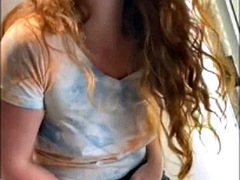 Beautiful Redhead Masturbating