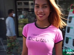 Amateur, Asiatique, Nana, En gros plan de très près, Tir de sperme, Adolescente, Thaïlandaise, Nénés