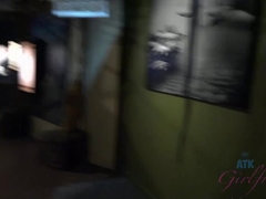 Pijpbeurt, Bruinharig, Flashing, Handbeurt, Buiten, Gezichtspunt, Mager, Bekijker