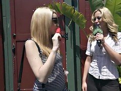 Leie, Blondine, Realität, Dusche