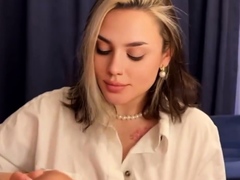 Step mom drains off my bone and gives me the best hand job