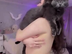 Enthousiasteling, Bruinharig, Softcore pornografie, Alleen, Webcamera