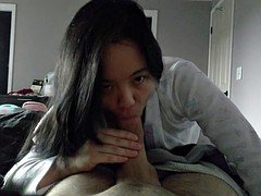 Leie, Asiatisch, Blasen, Milf, Ehefrau