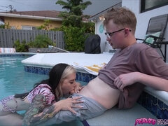 Cul, Gros seins, Blonde, Plantureuse, Famille, Pov, Rasée, Tabou