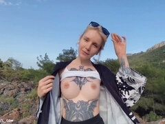 Grote kont, Pijpbeurt, Sperma, Sperma shot, Lul, Zuigen, Tatoeage, Tiener