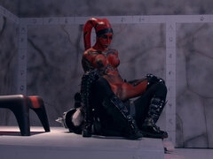 Horny alien Kleio Valentien gets fucked hard