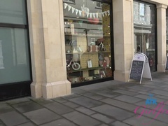Amateur, Blonde, Petite amie, Petite femme, Public, Rasée, Nénés, Voyeur