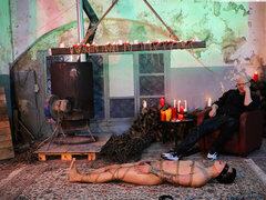 Twink gets waxed and hard drilled by stepdad in merciless maledom kinks