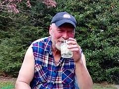 Amateur, Botas, Gay, Masturbación, Al aire libre, Fumando, Solo, Camara web
