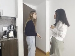 My Ex GF Sneaks Over For Hot Lesbian Sex While Hubby's Away - Scarlettandc
