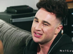 Tir de sperme, Queue, Homosexuelle, Poilue, Hard, Hd, Muscle, Tatouage