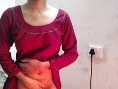 Dormitorio, Bisexual, Pareja, Hablar sucio, Casero, Indio, Coño, Medias largas