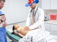 69, 茶髪の, 模索, 婦人科, 天然, オマンコ, ティーン, ユニフォーム