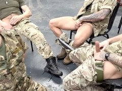 British lads Malerevenue and Raf enjoy bareback anal in a wild gangbang