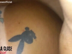 Big tits, Blowjob, Brunette, Latina, Pussy, Slut, Threesome, Tits
