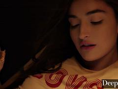 Deeper. Starlet Emily s boyfriend regrets getting cucked