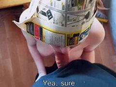 素人, お尻, デカ尻, 浮気者, チン, オーガズム, ロシア人, ティーン