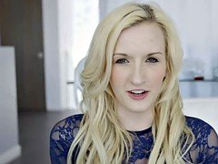 Blondine, Blasen, Spermaladung, Schwanz, Riesenschwanz, Interrassisch, Weibliche ejakulation, Jungendliche (18+)