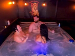 Three-Way Fun in the Hot Tub with Queen Rogue and Mandi May by WCA Productions