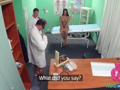 Leie, Blasen, Arzt, Hundestellung, Krankenschwester, Büro, Pov, Muschi