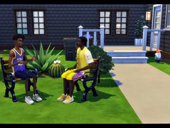 デカチン, 黒人, 着衣女と全裸男, 浮気者, イく瞬間, 黒人, スパンキング, オッパイの