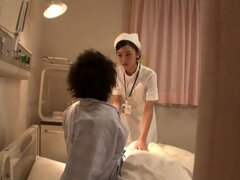 Best Japanese girl in Fabulous Threesome, Blowjob JAV scene