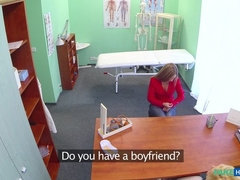 Leie, Arzt, Fingern, Lesbisch, Lecken, Büro, Uniform, Spanner