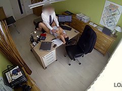 お尻, 茶髪の, オナニー, 淫乱熟女, 母, オフィス, オマンコ, ティーン
