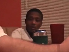 黒人, フェラチオ, 黒人, 顔射, 毛深い, オナニー, シャワー, フェラする