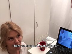 Tutor4k. literature lecturer blackmailed into sex with devious disciple