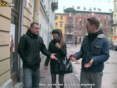 Любители, Брюнетки, Сперма на лице, Деньги, Тату, Втроем