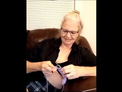 Amateur, Rubia, Abuelita, Hd, Masturbación, Desnudo, Coño, Solo