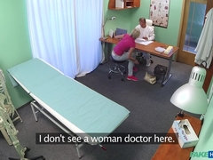 Slim babe wants sex with doctor