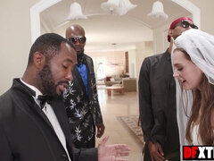 Negro, Novia, Polla, Grupo, Hd, Interracial, Flaco, Boda