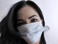 Mamada, Morena, Guantes, Mascara, Pov, Afeitado, Adolescente